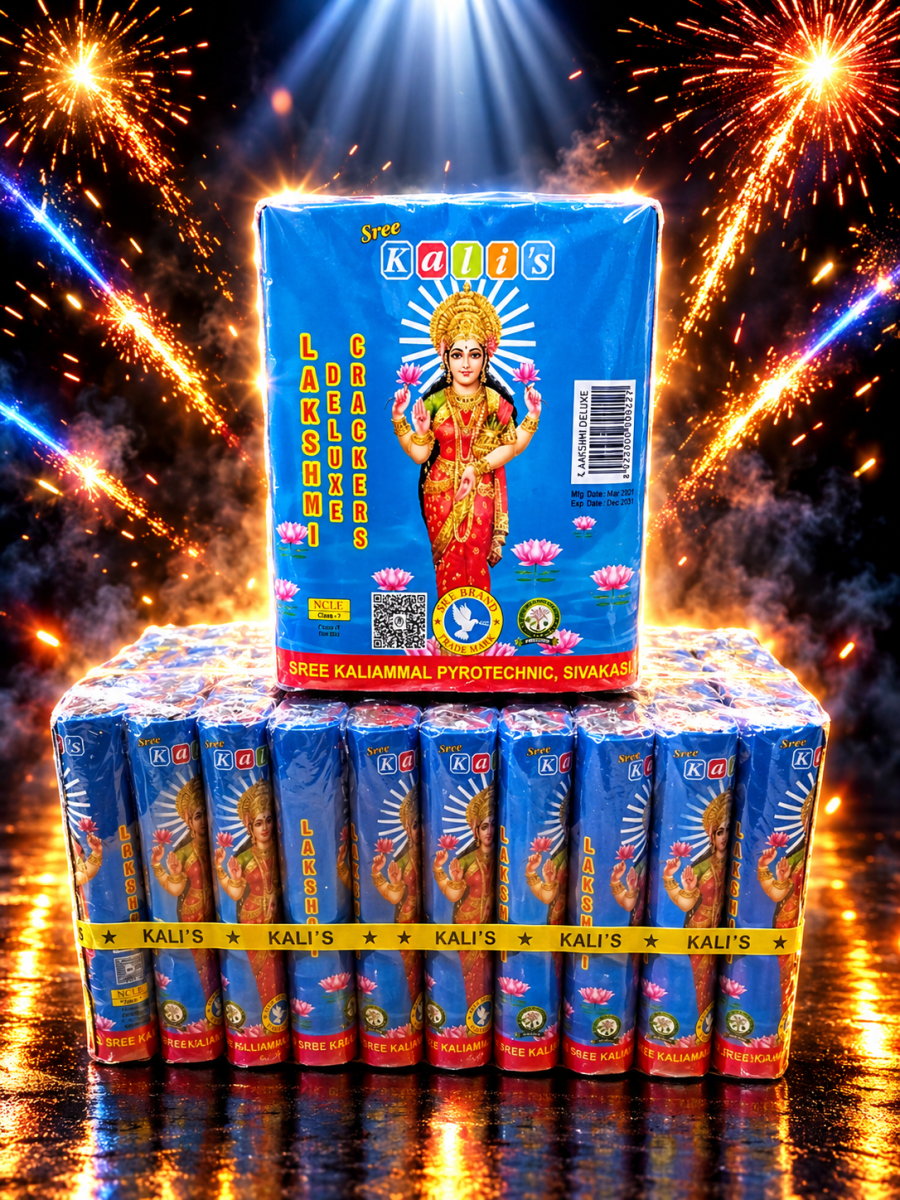 4" Dlx Lakshmi Crackers