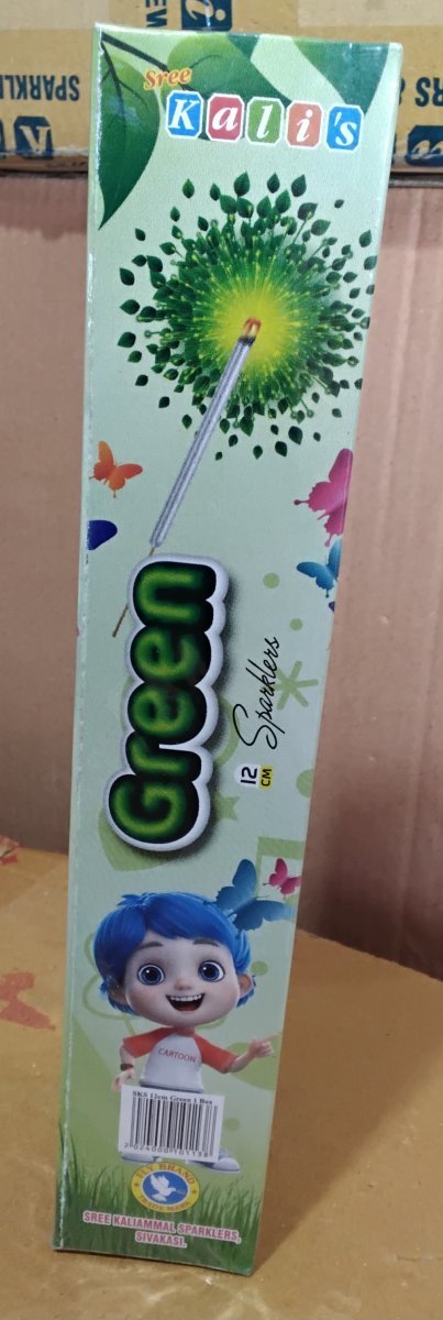 12cm Green Sparklers