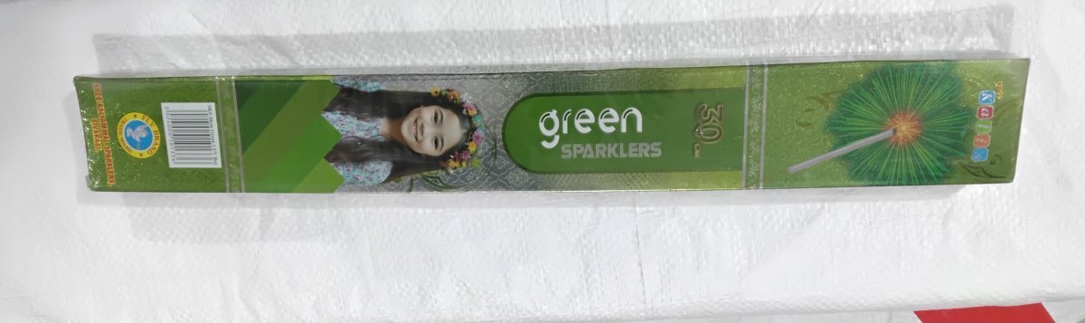 30cm Green Sparklers