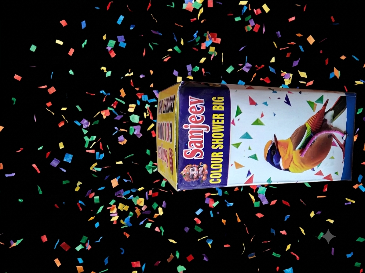 Multicolour paper bomb 1/4kg